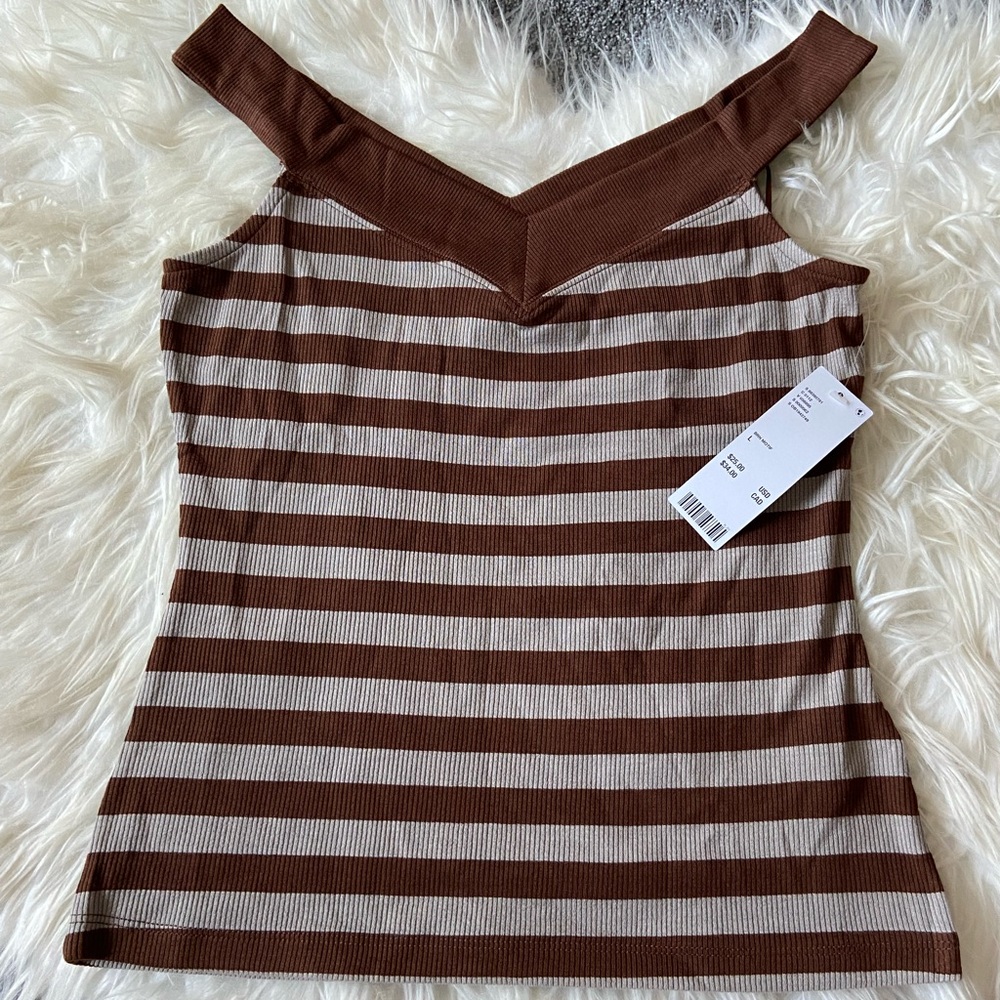 Urban Outfitters Silence + Noise Veronica Off -The - Shoulder Top